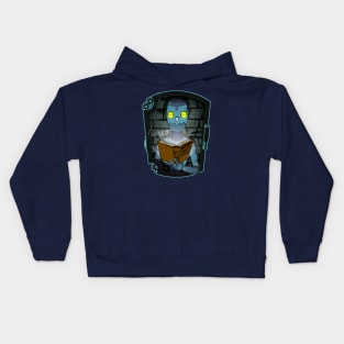 Robot and a Humanity book Kids Hoodie